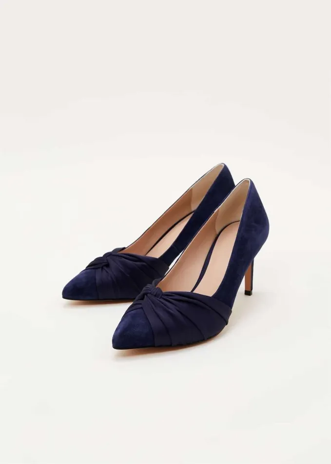Phase Eight Kendal Court Shoe Navy Women Occasion Shoes