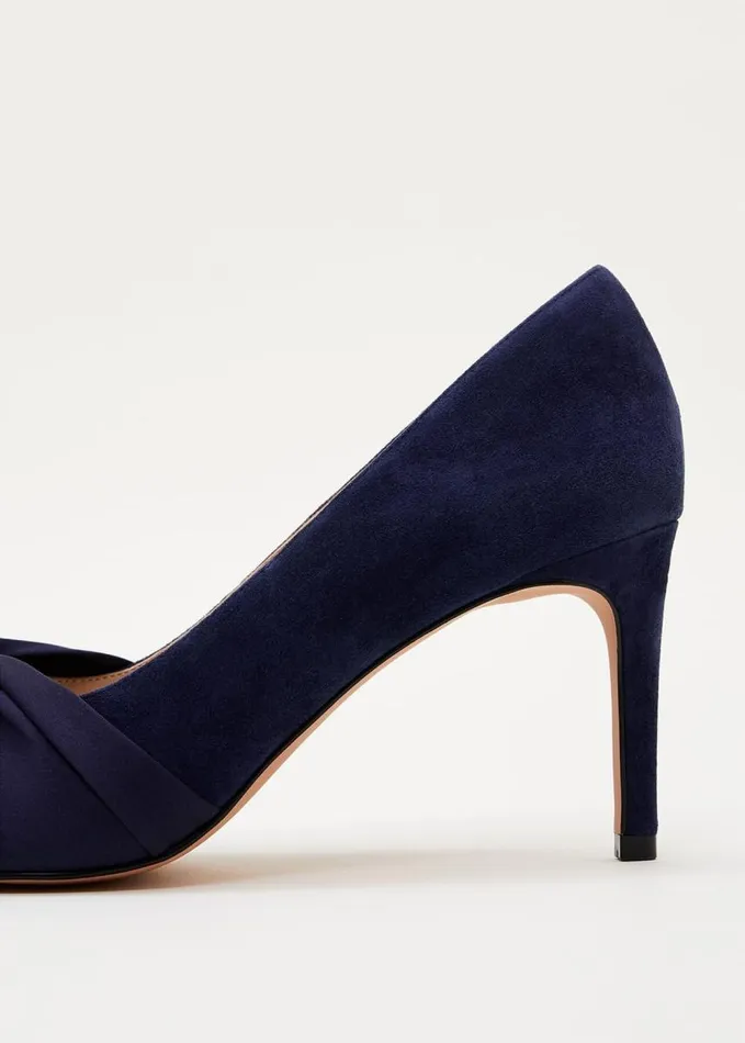 Phase Eight Kendal Court Shoe Navy Women Occasion Shoes