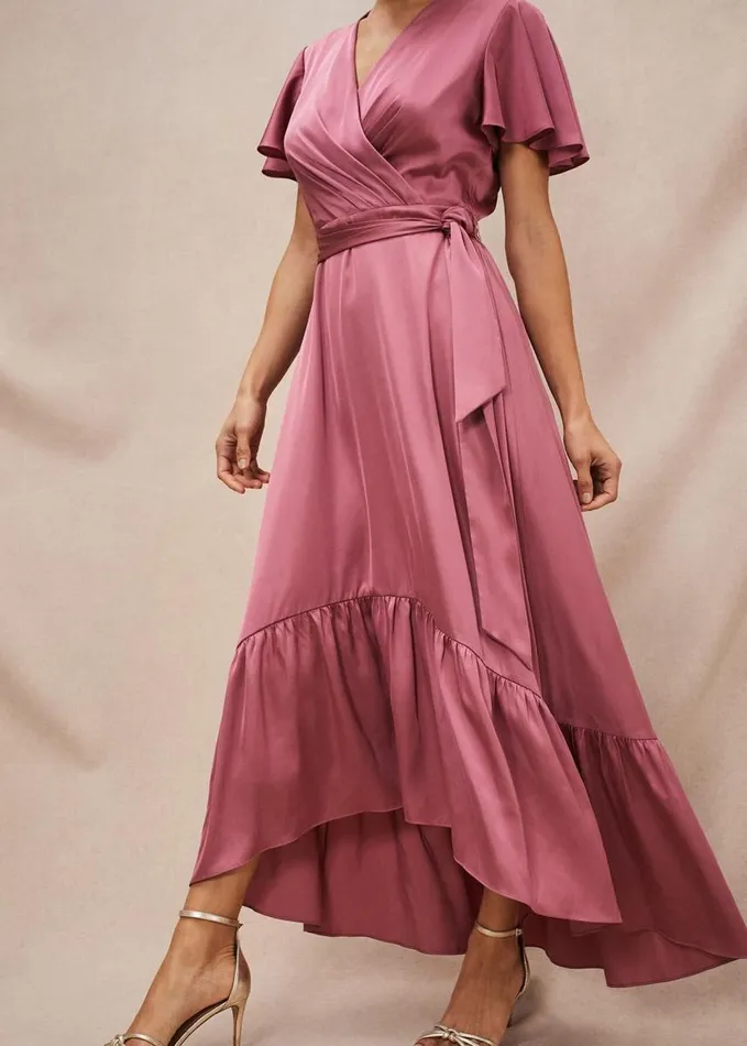 Phase Eight Nancie Eclipse Dress Rosewood Women Dresses
