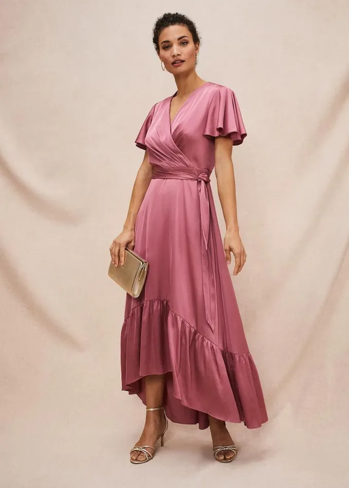 Phase Eight Nancie Eclipse Dress Rosewood Women Dresses