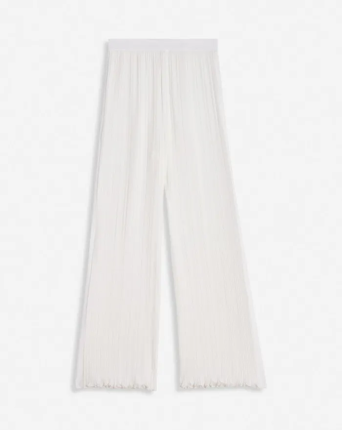 Pleated Pants Off White Women Lanvin Pants