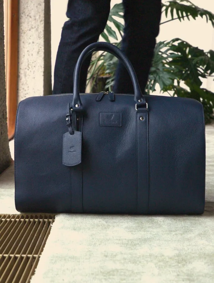 Positano Deep Blue Men Bobbies Travel Bags Positano Deep Blue Men Bobbies Travel Bags
