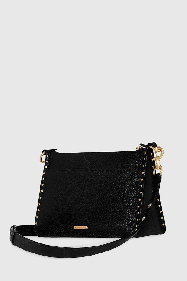 Rebecca Minkoff Darren Signature Shoulder Bag Black Women Crossbody Bags