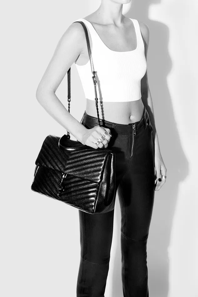 Rebecca Minkoff Edie Large Top Handle Shoulder Black Women Shoulder Bags