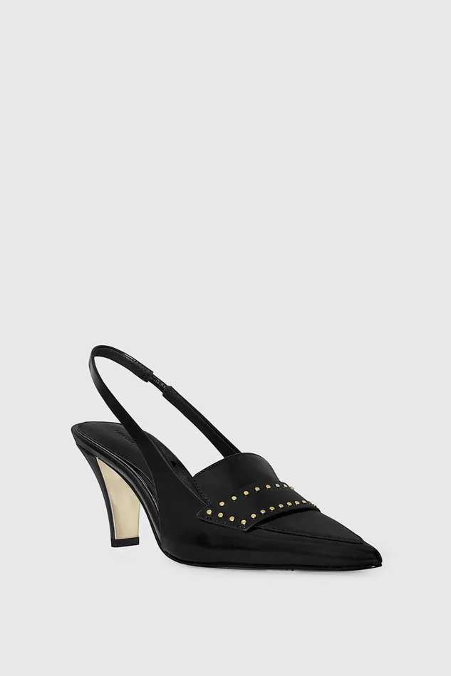 Rebecca Minkoff Paris Sling Back With Stud Black Women