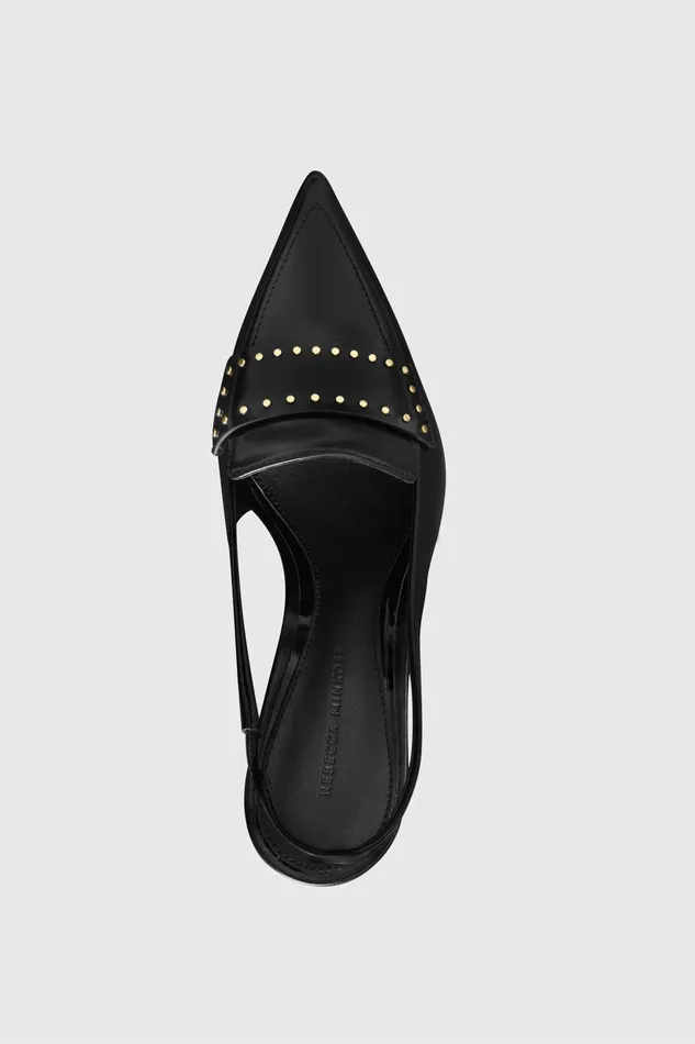 Rebecca Minkoff Paris Sling Back With Stud Black Women