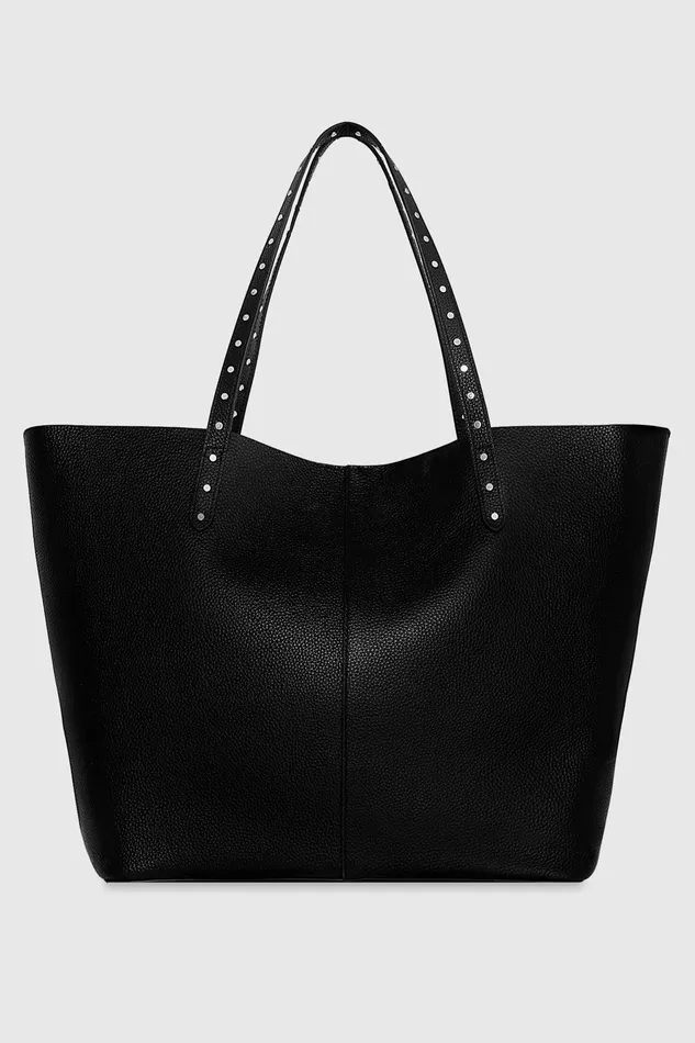 Rebecca Minkoff Soft Studded Tote Black Women Tote Bags