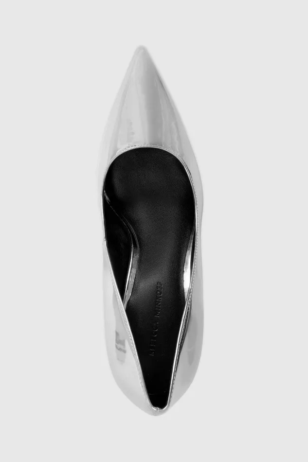 Rebecca Minkoff West Pump Silver Women