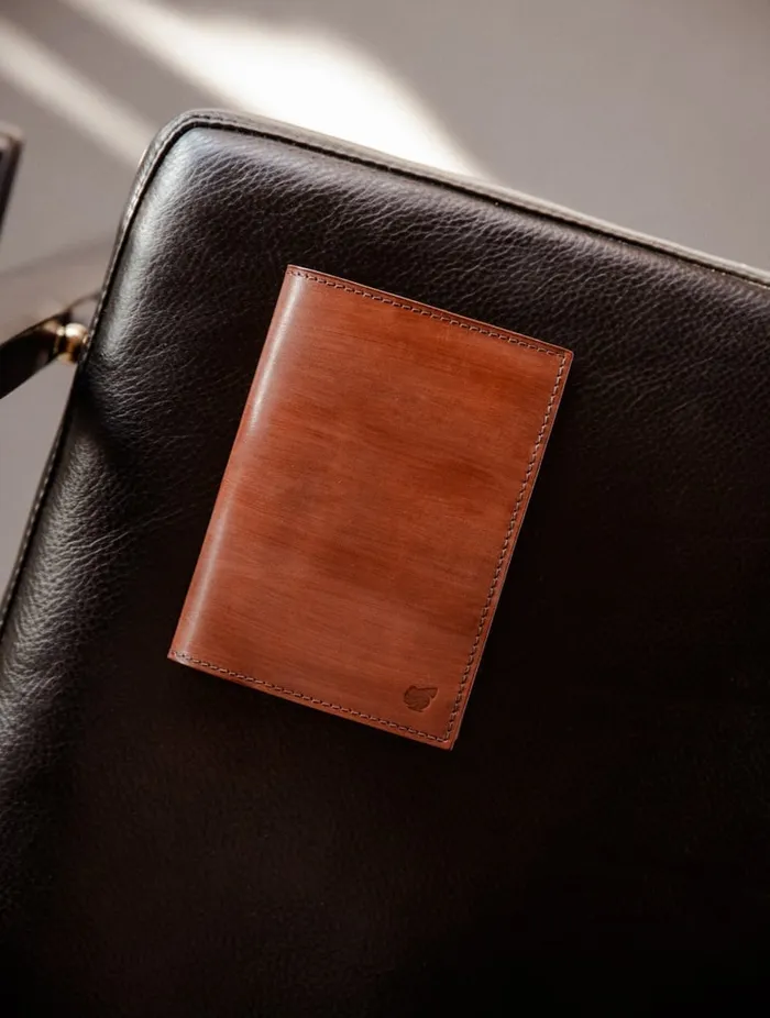 Rio Cognac Patina Men Bobbies Small Leather Goods