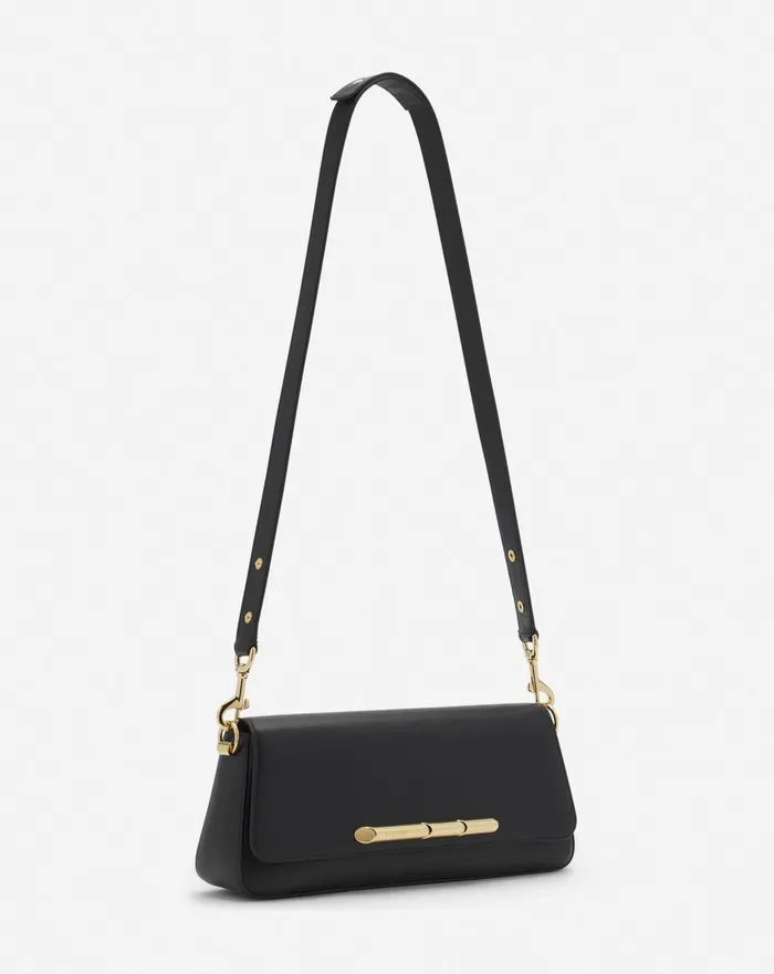 Squence By Lanvin Baguette Bag In Leather Black Women Lanvin Crossbody Bags and Shoulder Bags Squence By Lanvin Baguette Bag In Leather Black Women Lanvin Crossbody Bags and Shoulder Bags