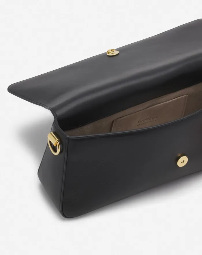 Squence By Lanvin Baguette Bag In Leather Black Women Lanvin Crossbody Bags and Shoulder Bags Squence By Lanvin Baguette Bag In Leather Black Women Lanvin Crossbody Bags and Shoulder Bags