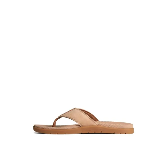 Sandals Men Sperry Santa Cruz II Thong Sandal Medium Beige