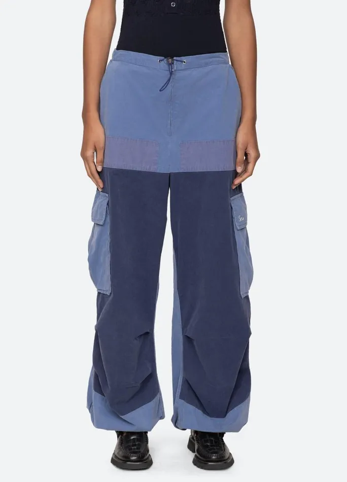 Sea New York Bottoms Women Demi Pants Blue Sea New York Bottoms Women Demi Pants Blue