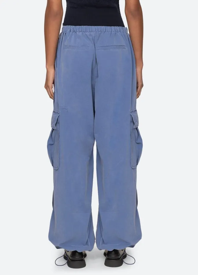 Sea New York Bottoms Women Demi Pants Blue Sea New York Bottoms Women Demi Pants Blue