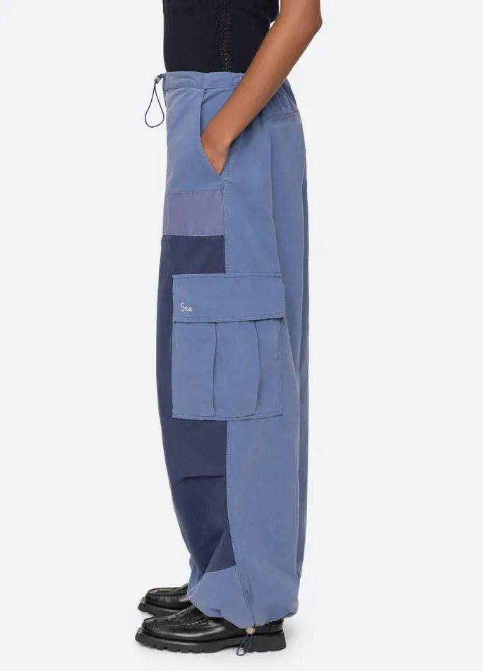 Sea New York Bottoms Women Demi Pants Blue Sea New York Bottoms Women Demi Pants Blue