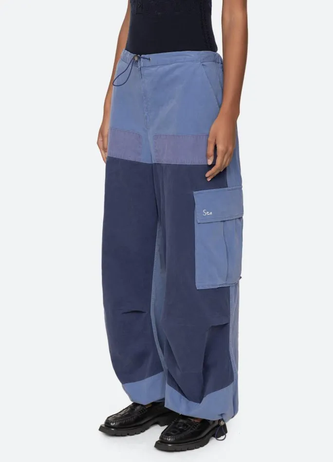 Sea New York Bottoms Women Demi Pants Blue Sea New York Bottoms Women Demi Pants Blue
