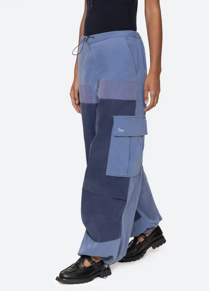 Sea New York Bottoms Women Demi Pants Blue Sea New York Bottoms Women Demi Pants Blue