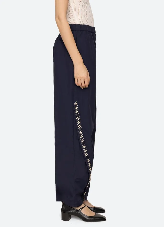 Sea New York Bottoms Women Mille Pants Navy Sea New York Bottoms Women Mille Pants Navy