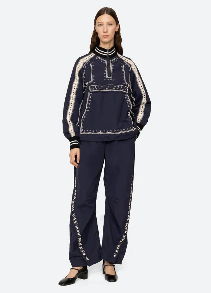 Sea New York Bottoms Women Mille Pants Navy Sea New York Bottoms Women Mille Pants Navy