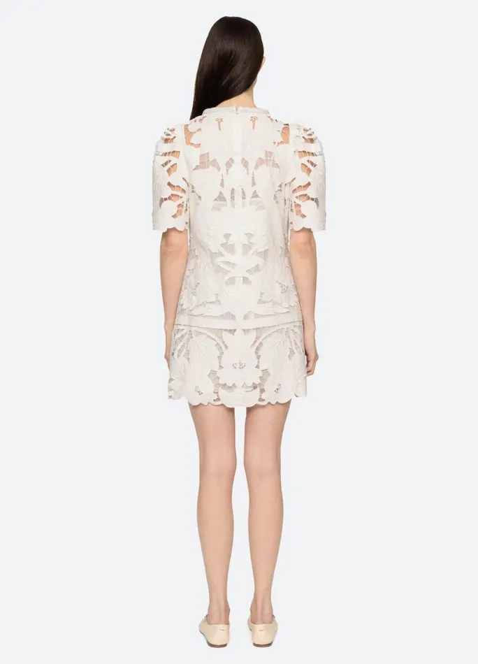Sea New York Dresses Women Edith SS Dress White Sea New York Dresses Women Edith SS Dress White