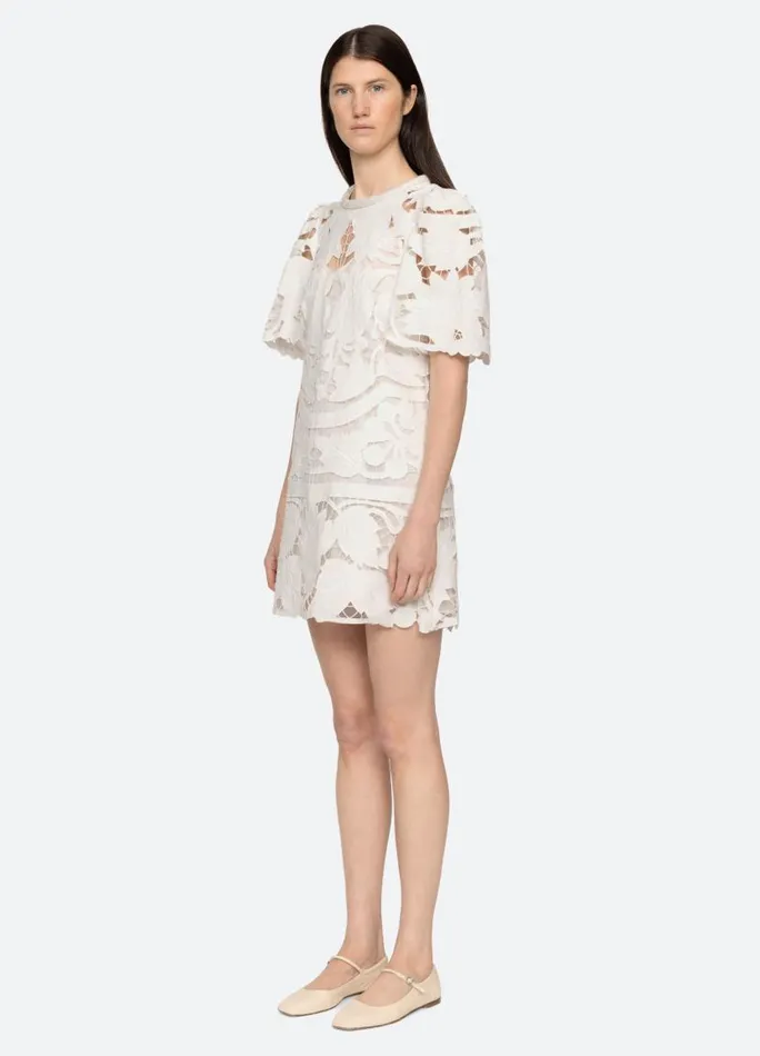 Sea New York Dresses Women Edith SS Dress White Sea New York Dresses Women Edith SS Dress White