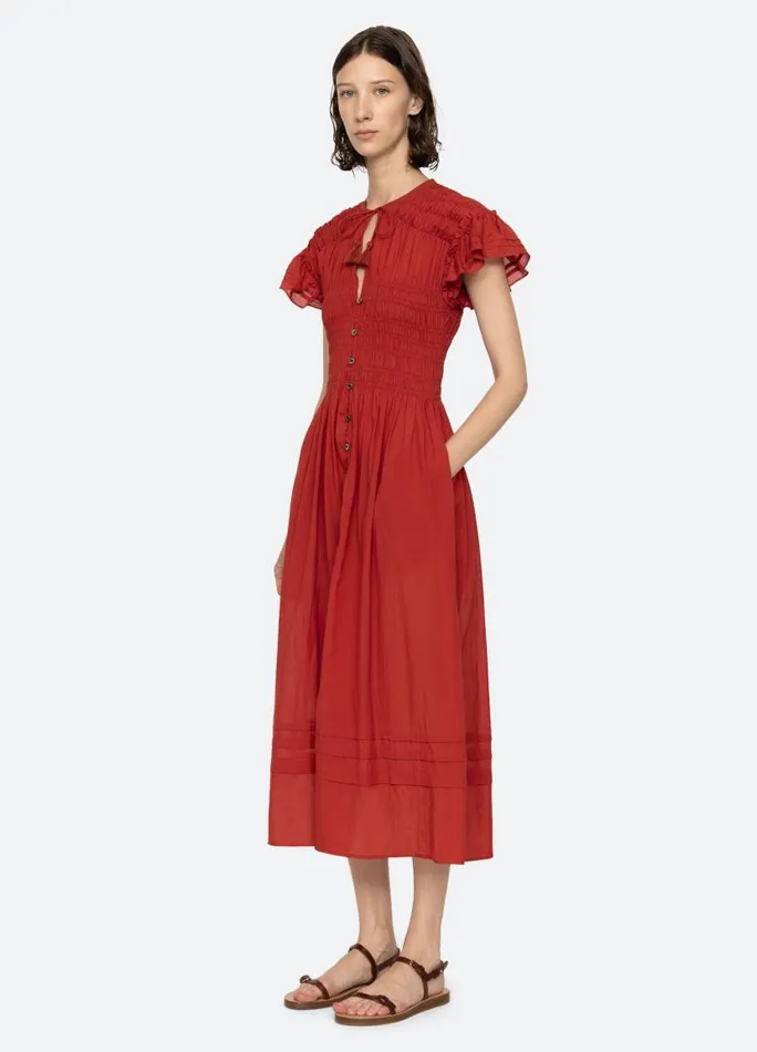 Sea New York Dresses Women Nomi SS Dress Paprika Sea New York Dresses Women Nomi SS Dress Paprika