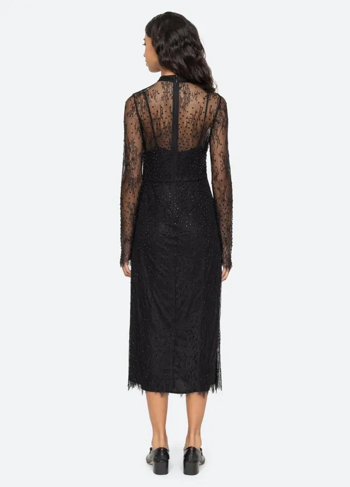 Sea New York Dresses Women Seraphina LS Dress Black Sea New York Dresses Women Seraphina LS Dress Black