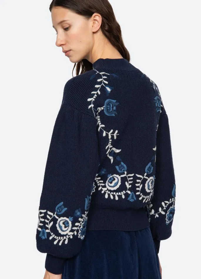 Sea New York Tops Women Inga Sweater Navy Sea New York Tops Women Inga Sweater Navy