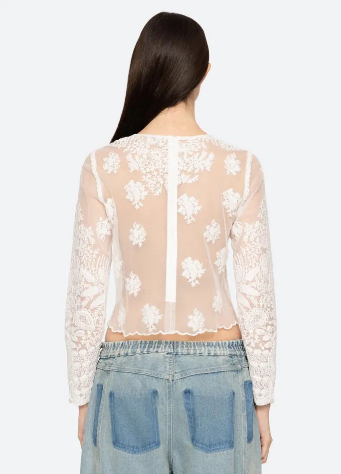 Sea New York Tops Women Kaylie Top White Sea New York Tops Women Kaylie Top White