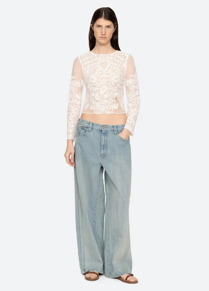 Sea New York Tops Women Kaylie Top White Sea New York Tops Women Kaylie Top White