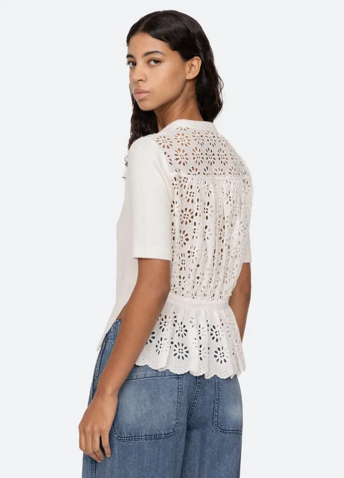 Sea New York Tops Women Lennon Top Cream Sea New York Tops Women Lennon Top Cream
