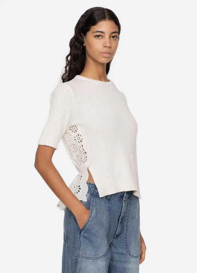 Sea New York Tops Women Lennon Top Cream Sea New York Tops Women Lennon Top Cream