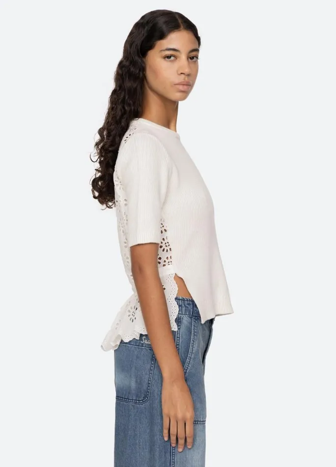 Sea New York Tops Women Lennon Top Cream Sea New York Tops Women Lennon Top Cream