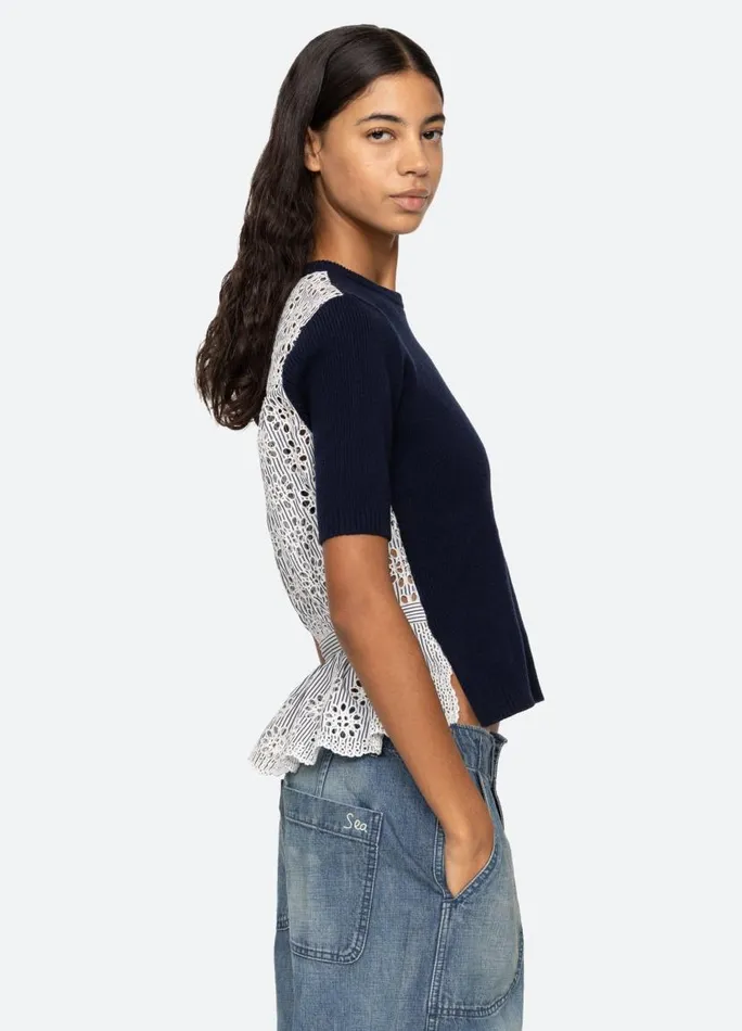 Sea New York Tops Women Lennon Top Cream Sea New York Tops Women Lennon Top Cream