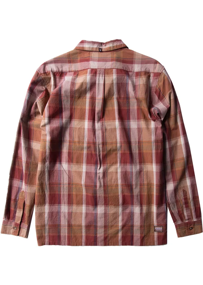 Shirts and Flannels Creators Squash Tail Plaid Eco Ls Shirt Fired Brick 8211 Vissla Men Shirts and Flannels Creators Squash Tail Plaid Eco Ls Shirt Fired Brick 8211 Vissla Men