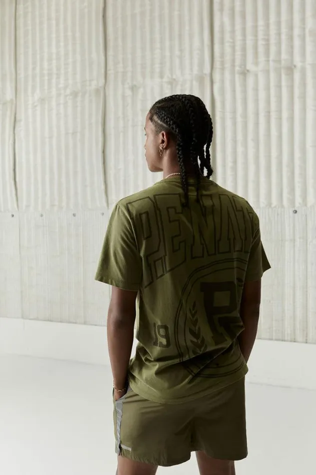 Shop ACE HIGH TEE IN OLIVE PE Nation Tees