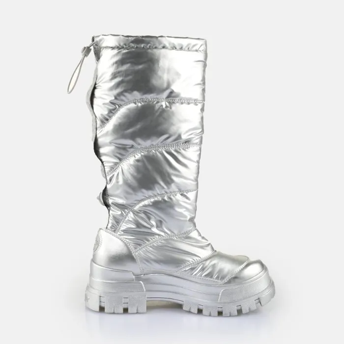 Shop Boots and AnkleBoots BUFFALO Aspha Snow Puffer Silver