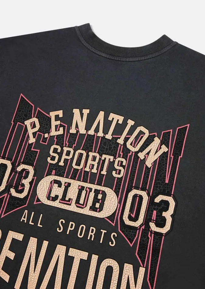 Shop PIONEER TEE IN DARK SHADOW PE Nation Tees and Tanks
