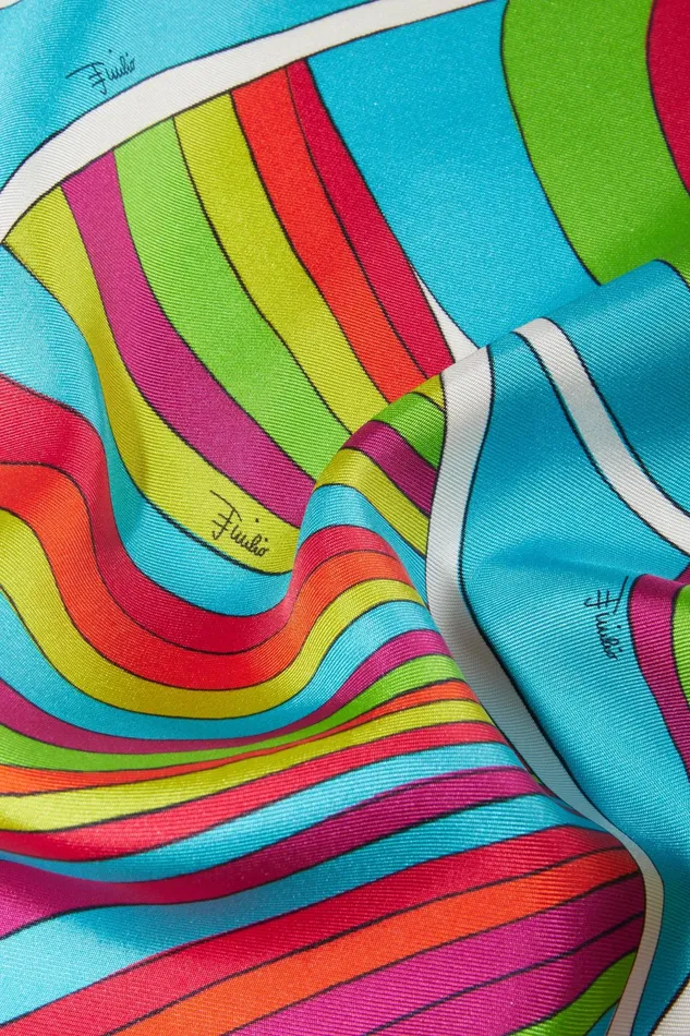 Silks Women PUCCI IridePrint SilkTwill Scarf