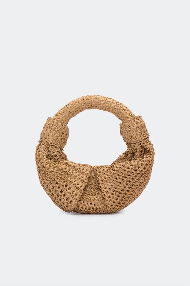 Simon Miller Bags Raffia Lopsy Bag In Natural 8211 Women