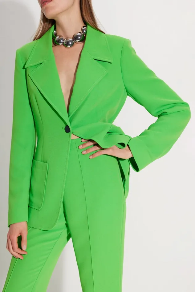 Simon Miller Bottoms Zypresse Crepe Pants In Gummy Green 8211 Women