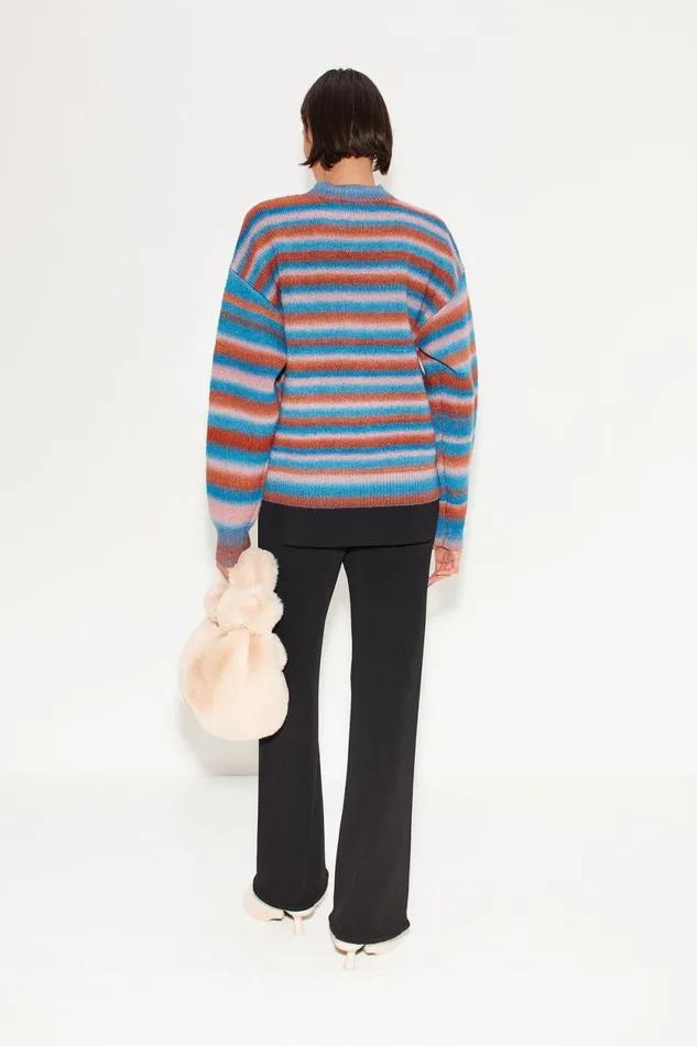 Simon Miller Knitwear Calder Knit Sweater In Matisse Blue Multi 8211 Women Simon Miller Knitwear Calder Knit Sweater In Matisse Blue Multi 8211 Women