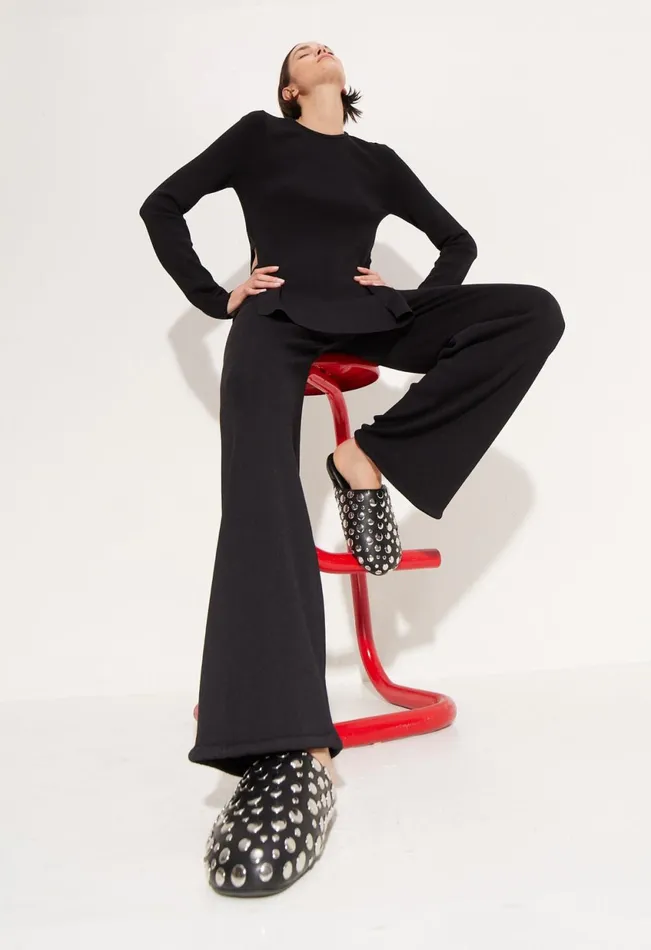 Simon Miller Knitwear Knits By Jabber Pant In Black 8211 Women Simon Miller Knitwear Knits By Jabber Pant In Black 8211 Women