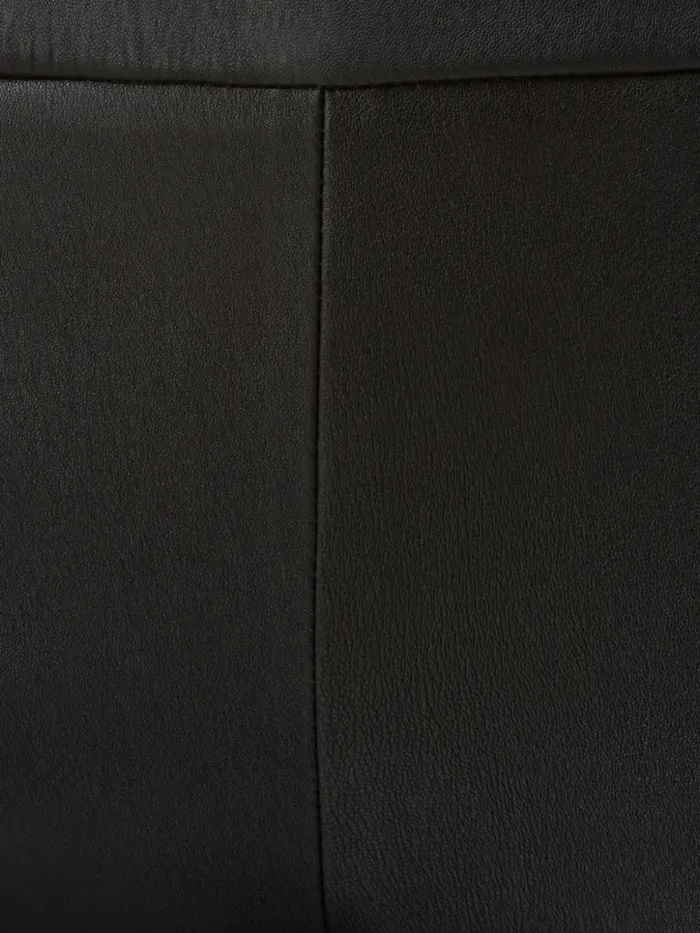 Skinny Leather Pants Black Women Akris Pants