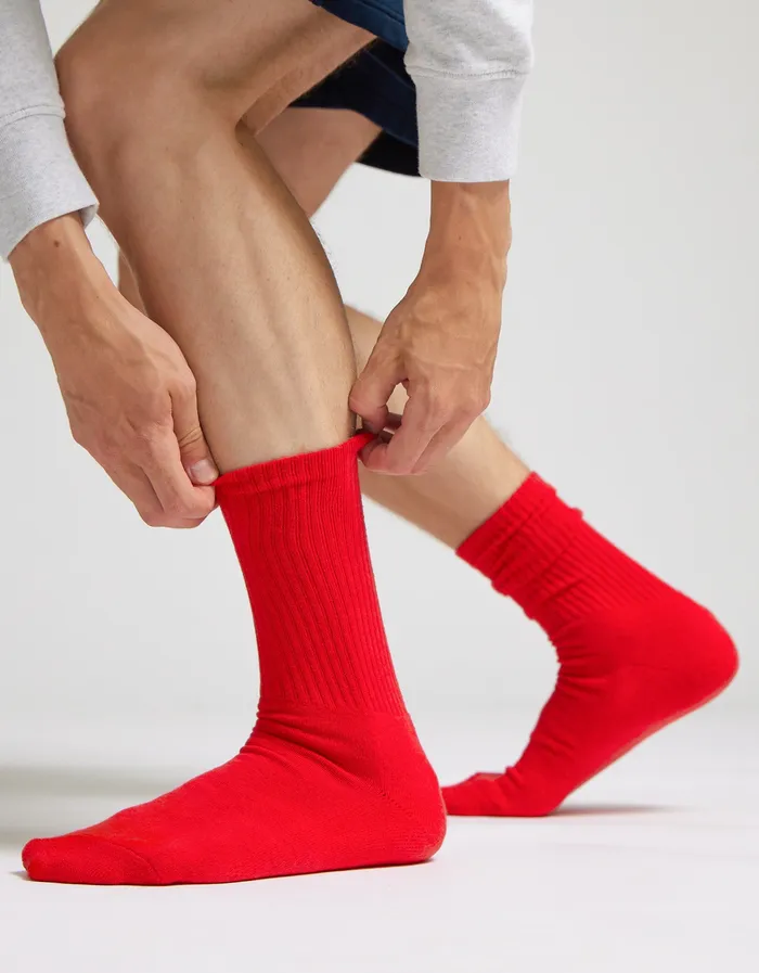 Socks Colorfulstandard Men Organic Active Sock 8211 Optical White