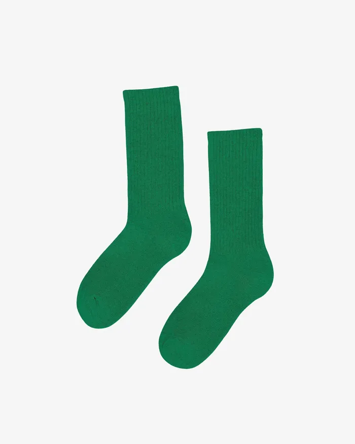 Socks Colorfulstandard Women Organic Active Sock 8211 Kelly Green