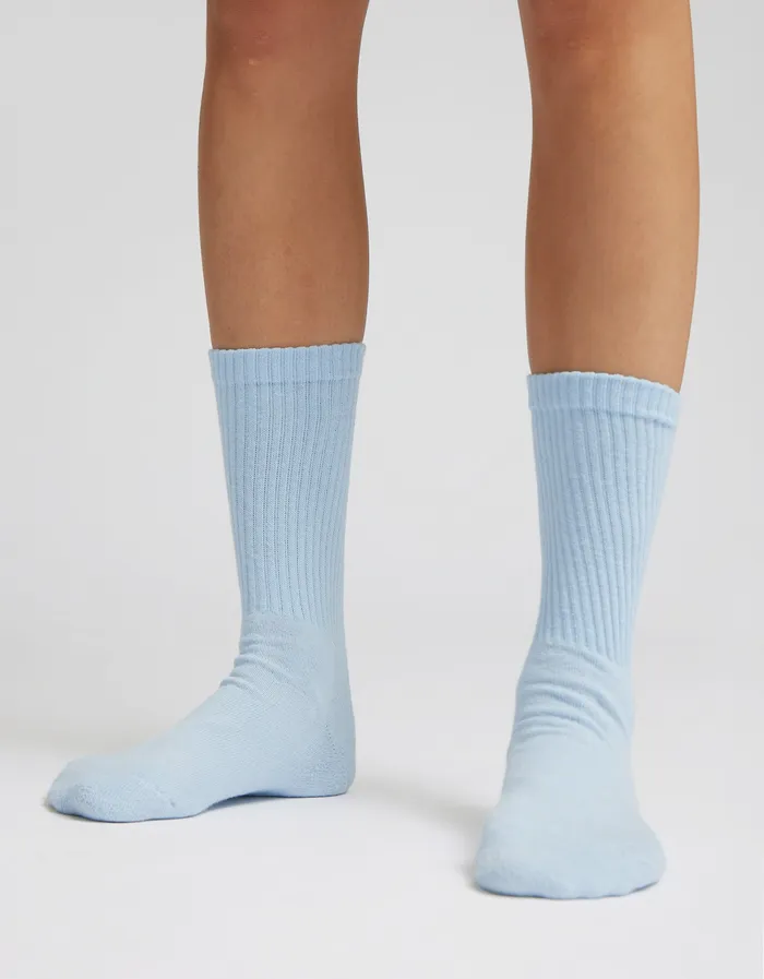 Socks Colorfulstandard Women Organic Active Sock 8211 Kelly Green