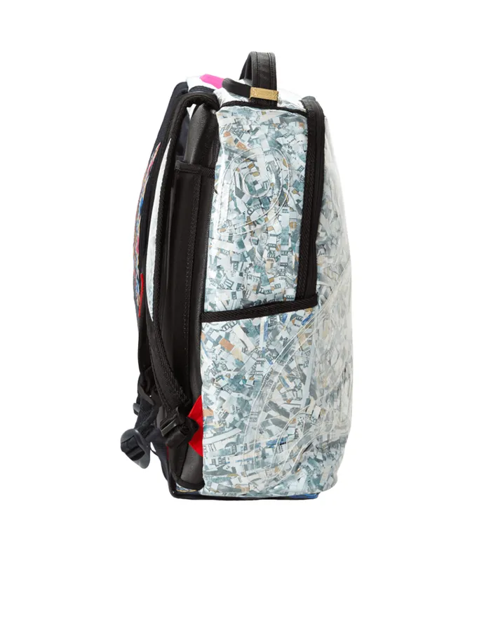 SPRAYGROUND Backpacks COUNTERFEIT VINYL SHREDDED MONEY 8211 Universal SPRAYGROUND Backpacks COUNTERFEIT VINYL SHREDDED MONEY 8211 Universal