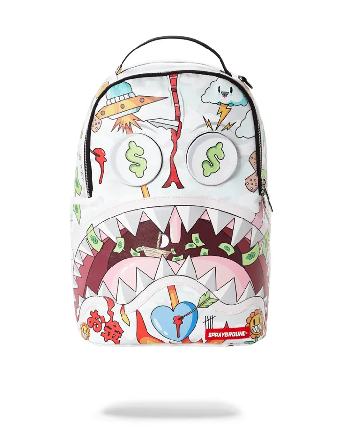 SPRAYGROUND Backpacks DISTURBED SHARK 8211 Universal SPRAYGROUND Backpacks DISTURBED SHARK 8211 Universal