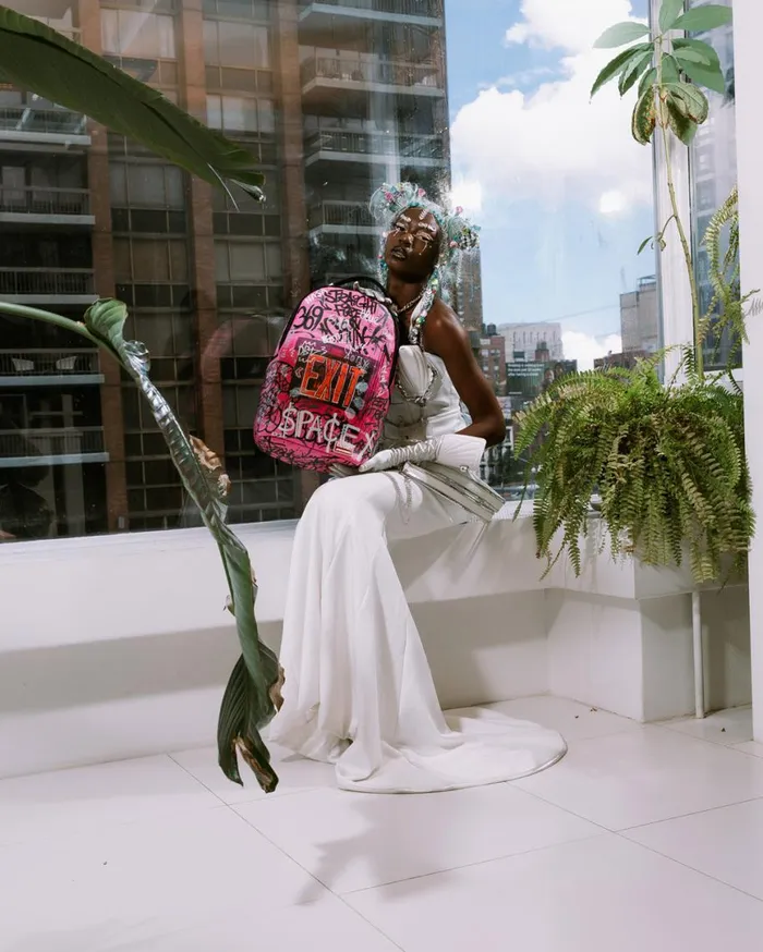 SPRAYGROUND Backpacks EXIT COLLAB 8211 LIFE OF THE PARTY BACKPACK 8211 Universal SPRAYGROUND Backpacks EXIT COLLAB 8211 LIFE OF THE PARTY BACKPACK 8211 Universal